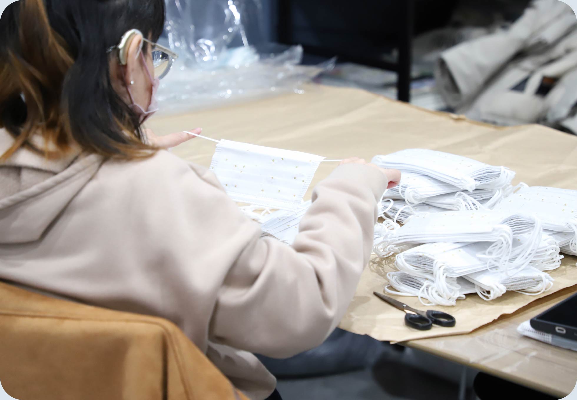 商品の検品・梱包